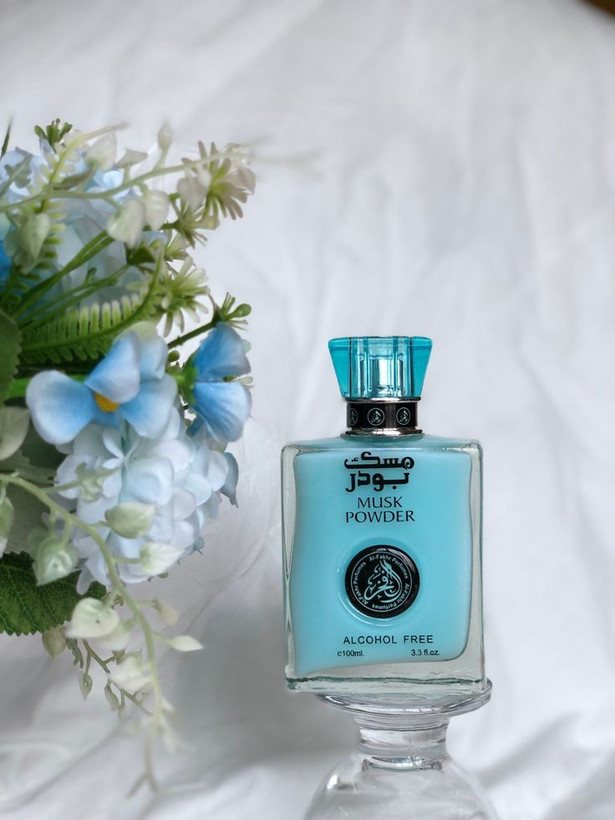 عطر بدن شیری مسک پودری اورجینال