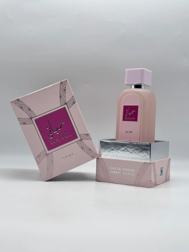 ادکلن حیاتی رز صورتی فرگرانس ورد زنانه 100 میل (Fragrance world Hayaati Rose)