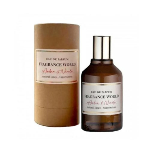ادکلن مردانه و زنانه فرگرانس ورد Fragrance World مدل Amber & Neroli حجم 80 میلی لیتر