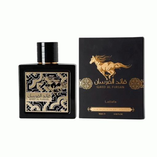 دکانت عطر لطافه مدل قائد الفرسان عربی مشابه رایحه پاکو رابان بلک ایکس اس